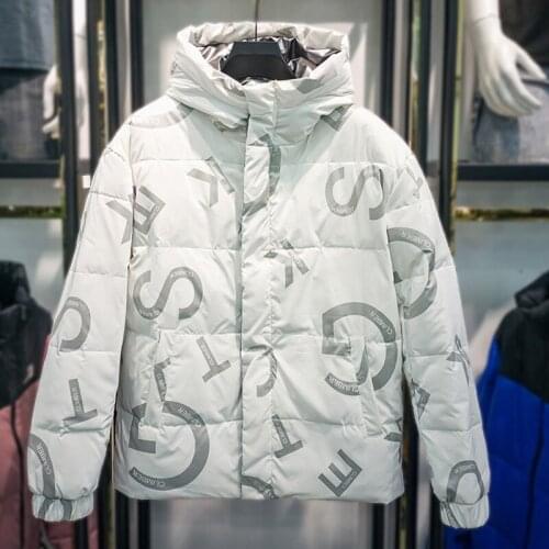 2021 Mens Winter New Sports Casual Warm Thick Jacket Hooded Coat Men Outwear Windproof Hat Parkas Jacket Men Jaqueta Masculina