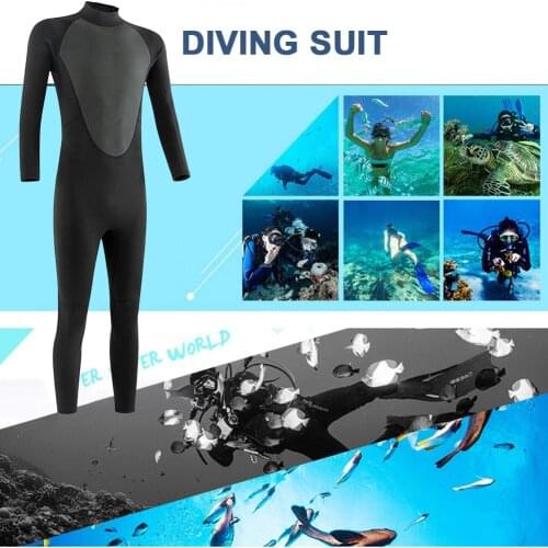 3MM Neoprene Wetsuit Men Surf Scuba Diving Suit Underwater Fishing Wetsuit Spearfishing Kitesurf Clothes Snorkeling Equipment