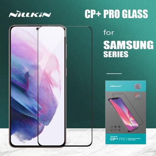 Nillkin for Samsung Galaxy S21 Plus S20 FE A72 A52 A42 A32 A12 5G A71 A51 A31 A21 A50 Full Cover Tempered Glass Screen Protector