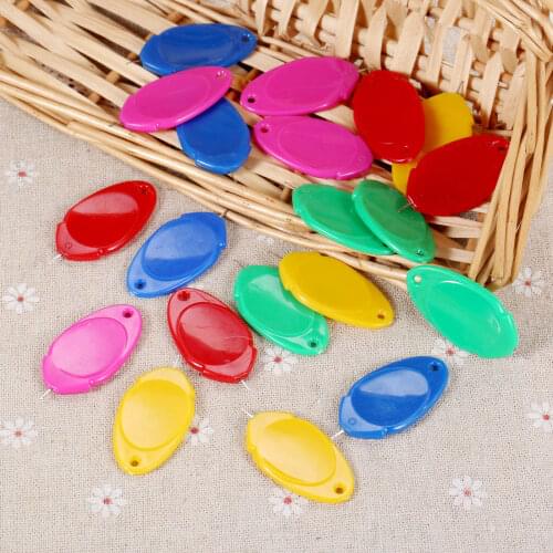 20Pcs/lot DIY Elderly Threader Guider Needle Easy Device Automatic Thread Sewing Tools Handmade Sewing Accessories Random Colors