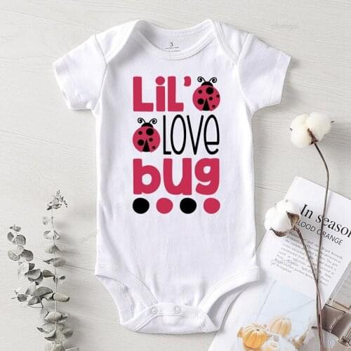 Baby Boy Outfit Toddler Girl Clothes Cotton Outfits for Girls Newborn Boy Winter Costume Girls Autumn Rompers Printing Love Bug