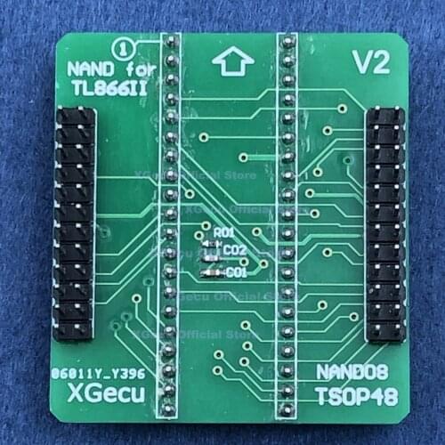 NAND TSOP48 adapter board for XGecu TL866II Plus USB Universal Programmer SPI Flash no including TSOP48 ZIF socket
