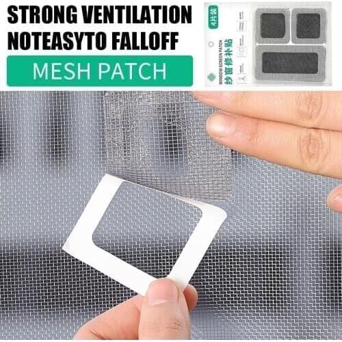 Anti-Insect Fly Door Window Mosquito Screen Net Repair Tape Patch Adhesive Anti-mosquito stickers Film Cover