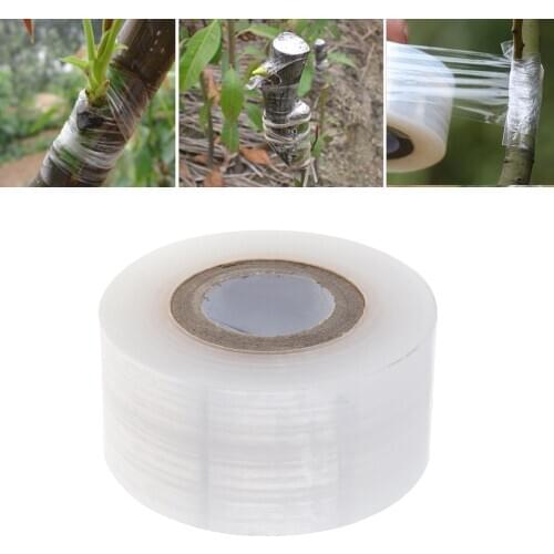 3CM Transparent Stretchable Grafting Tape Gardening Tape Fruit Tree Grafting Tool Bind Tape Grafting Tool Kit for Grafting