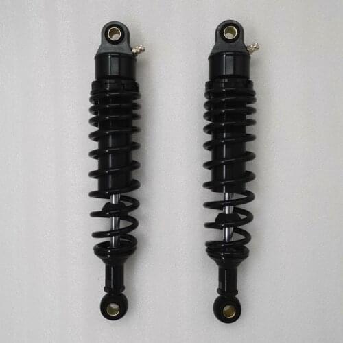 7mm spring Universal 305mm/320mm/330mm/340mm motorcycle Rear shock absorber For Honda Yamaha Kawasaki Suzuki black 2pcs