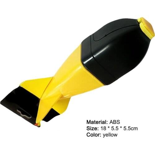 Fishing accessories fishing Yellow Rocket Pod Bomb Fishing Feeder Bait Container Carp Thrower Precise Fixed Casting рыбалка