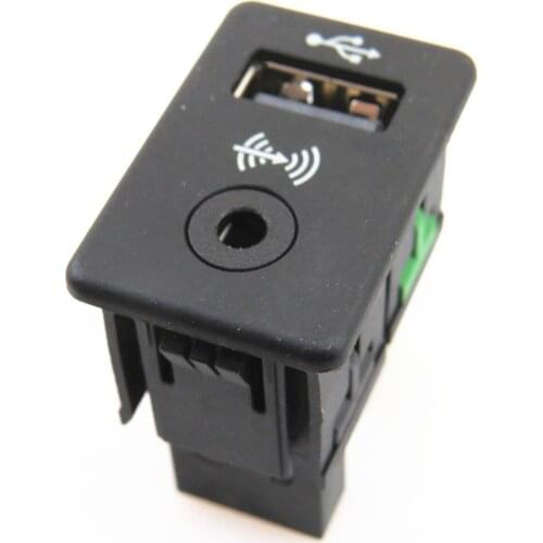 SCJYRXS AUX USB Switch Port For Tiguan RCD510 RNS310 Passat B6 B7 Golf MK5 MK6 CC Polo EOS Scirocco 3CD035249A 3CD 035 249A