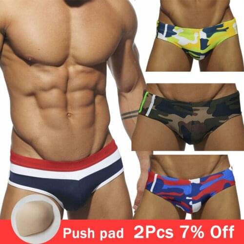 Sexy swimsuit Men Swimwear Swim Briefs Male Quick Dry Swimming Trunks Beach Shorts Boxer bathing suit Boy gay swim wear