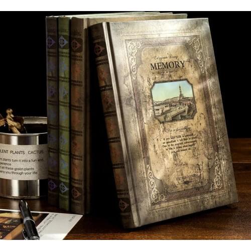 European Retro Thick Magic Notebook Creative A5 Diary Book Classical Gifts for Students