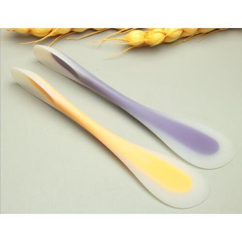 1PC Food Grade Silicone Spatula Pastry Scraper Heat Resistant Kitchen Large Double Head Butter Cream Cake Spatulas NE 006