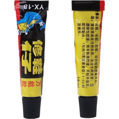 18ml Super Adhesive Repair Glue For Shoe Leather Rubber Canvas Tube Strong Bond Cheap Dropshipping