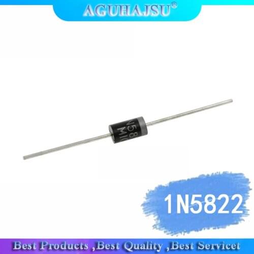 20PCS 1N5822 DO-27 IN5822 Schottky Diode 3A 40V DIP Wholesale Electronic