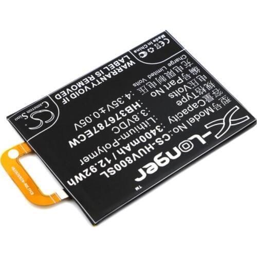 Cameron Sino 3400mah battery for HUAWEI Honor V8 KNT-AL10 -AL20 -TL10 -UL10 HB376787ECW Mobile, SmartPhone Battery