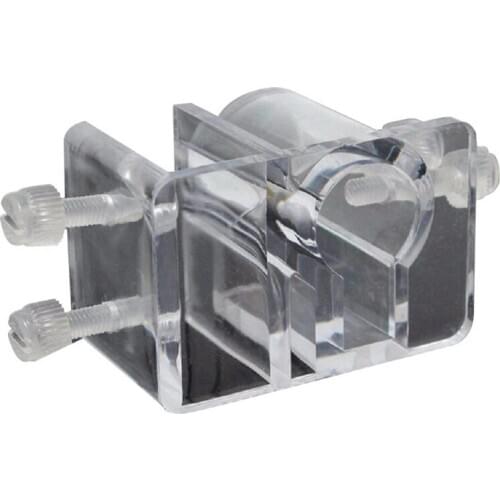 Acrylic Aquarium Hose Air Tube Fixing Clip Clamps Holder Glass Fish Tank Filter Filtration Mount Water Pipe Hanger Clip