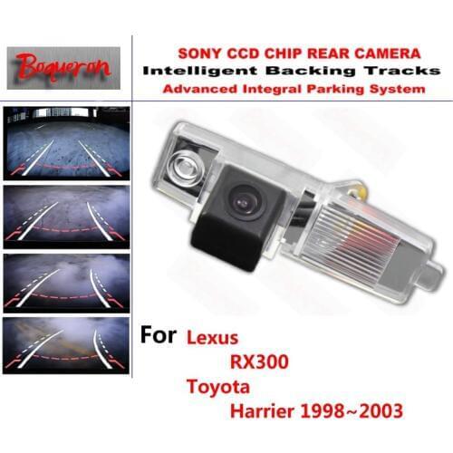 For Lexus RX300 for Toyota Harrier 1998~2003 CCD Car Backup Parking Camera Intelligent Tracks Dynamic Guidance Rear View Camera