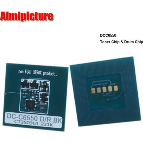 CT350361 CT350362 Drum Unit Chip For Xerox 6550 dcc6550 5065 6075 7600 7550 5500 C5500 5540i C5400 BK C M Y 4PCS/lot