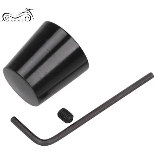 For Harley Electra Road Street Glide Road Kings 80-Up FLTR FLHX Motorcycle Accessory Heel Shift Eliminator Black Aluminium