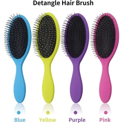 Hot Sale Professional Salon Wet Dry Scalp Detangle Hair Brush Head Massager Acupoint Stimulation Care Health Hairbrush Comb