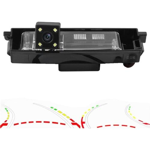 HD wide angle Intelligent Dynamic Trajectory Tracks Wide Angle CCD Night Vision Waterproof Car Rear View Parking Camera for RAV4