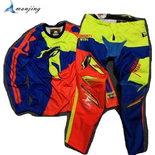 Motocross Cycling Suits Motorcycle MX Large Big Size Motobiker off road motocross suit racing jerseys +pants Combinations