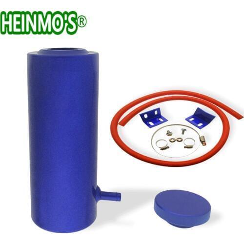 0.8L New Car Sport Styling Overflow Reservoir Coolant Aluminum Oil Catch Tank Racing Oil Catch Can