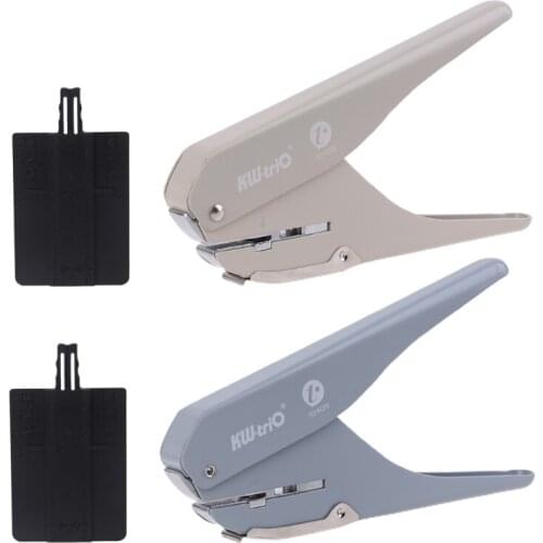 Positioning Ruler,Mushroom Hole Notebook Puncher Mini DIY Loose-Leaf Manual Punching Machine Paper Cutter Stationery