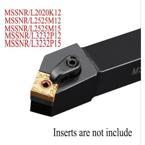 MSSNR2020K12/MSSNL2020K12/MSSNR2525M12/MSSNL2525M12/MSSNR2525M15/MSSNR3232P12/MSSNL3232P15 Cylindrical Holder B cnc tool