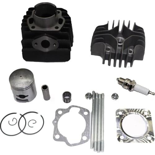 Motorcycle engine sleeve cylinder cylinder kit assembly suitable for Suzuki LT50 LTA50 ALT50 JR50