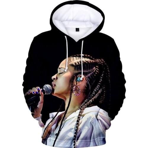 2021 Popular New ELLA MAI Hoodie 3D Print Men/women Fashion Pullovers Star Singer Ella Mai Clothing Cute Girls Loose Sweatshirts