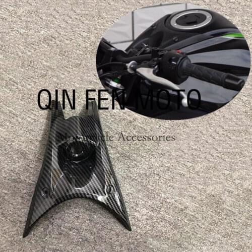 Fit For Kawasaki Z800 2013-2016 Ignition Key Case Cover Panel Fairing Carbon fiber paint