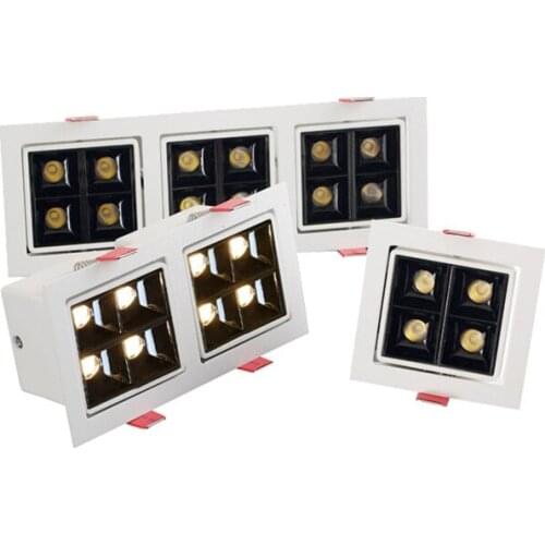 LED downlight 8W 16W 24W AC85-265V LED ceiling downlight background wall, home improvement and indoor lighting