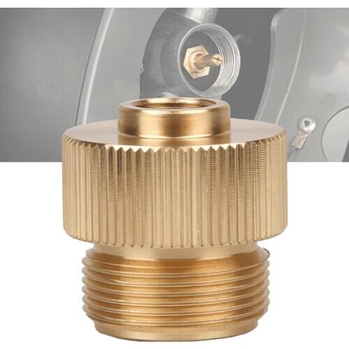 Split Type Camping Stove Burner Canister Gas Tank Adapter Hiking Picnic Portable Connector Converter Accessories Outdoor Furnace
