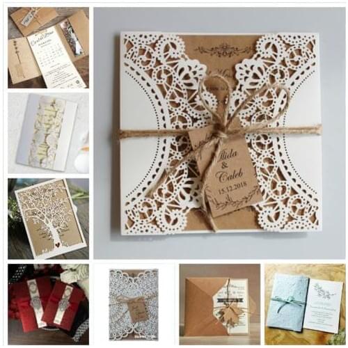 Wedding Invitations Sample Cards Template Rustic Invitation Wedding Popular Invite Cards with RSVP