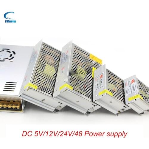 LED Switching Power Supply Transformer AC 110V 220V To DC 5V 12V 24V 48V Source Adapter For Led Strip CCTV