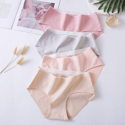 Womens Panties Seamless Underwear For Woman Sexy Lingerie Briefs Female Lingerie 3 Pcs/Set Comfort Women Underwear