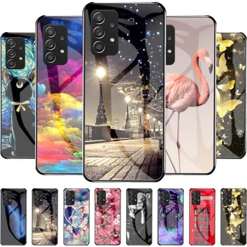 Shockproof Case For Samsung A52 Case Tempered Glass Galaxy A 52 Hard Fundas For Samsung A32 A72 A51 A50 A70 A71 Phone Cover A 51