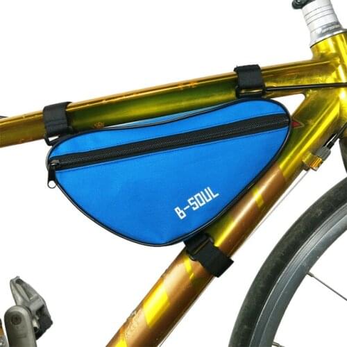 Bike Triangle Bag Bike Frame Bag Outdoor Bicycle Front Top Tube Bag Mountain Road Bike Pouch Bike Storage Bag Bike Accessories