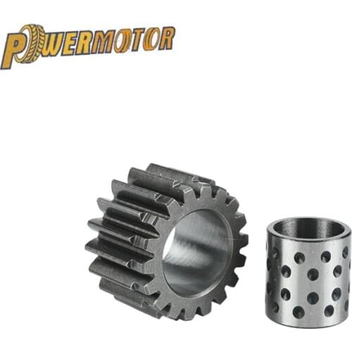 18T Motorcycle Clutch Primary Drive Gear Bush For Lifan 125cc Manual Clutch 1P52FMI-K Horizontal Kick Starter Engines