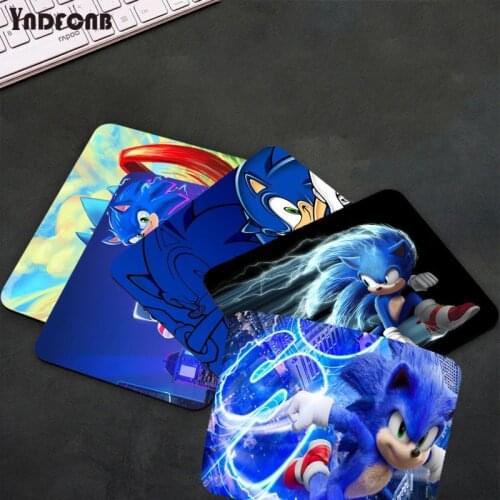 YNDFCNB In Stocked Sonic anime Unique Desktop Pad Game Mousepad Smooth Writing Pad Desktops Mate gaming mouse pad