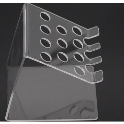 Lab Supplies Dental Adhesive Resin Syringe Acrylic Organizer Holder Case 1Set For Dentistry Clinic