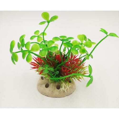 1piece Plastic Water Plant Decor of Aquarium Decoration Artificial Grass Fish Ornament