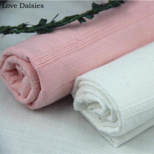 100% Gauze of Cotton DARK RED PINK Dobby Stripe Fabric for DIY Handwork Summer Doll Shirt Skirt Dress Blouse Top Scarf Tissue