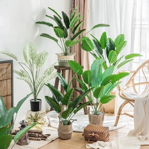 Nordic Living Room Simulation Green Plant Green Plant Decoration False Flower Paradise Bird Small Potted Ornaments Home Decor