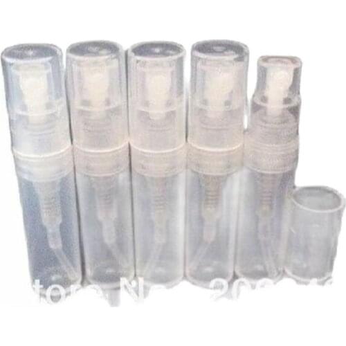 2ml plastic perfume atomizer bottle used for perfume packaging or perfume sprayer