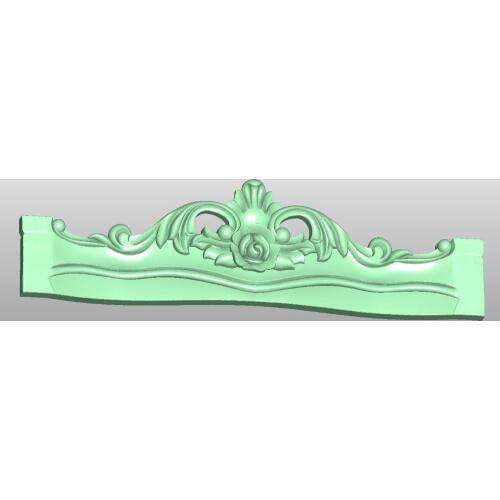 3D STL model for CNC Router mill relief design furniture pattern 241