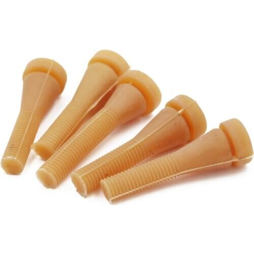 4pcs Poultry Rubber Rod Length 6.2cm Pigeon Quail Rubber Plucking Fingers Removal Machine Glue Stick Plucker