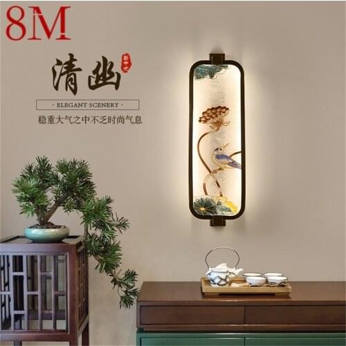 8M New Brass Wall Sconces Lamp Indoor Modern Creative Design LED Lighting For Home Corridor