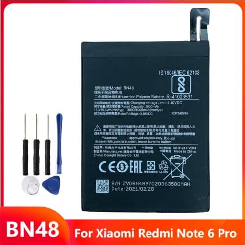 Аккумуляторы для телефонов Xiaomi Redmi Note 6 Pro Joanforever China At AliExpress