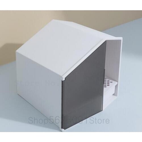 Small House Cat Sand Basin Supplies Semi-closed Cat Toilet Deodorant Cat Litter Box Excrement Basin