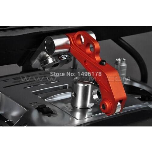 ORANGE Aluminum Alloy FPV LCD Monitor Mount Bracket Support w/Gravity Regulator for DJI Phantom Futaba Transmitter Silver